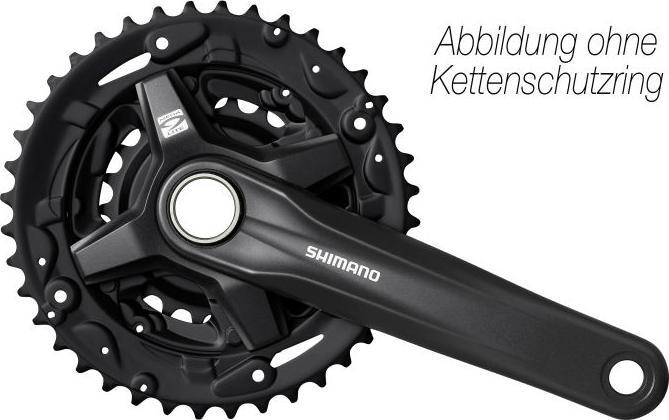 Produktbild Shimano FC-MT210 Kurbelgarnitur 40/30/22 Zähne 3x9-fach (175 mm)