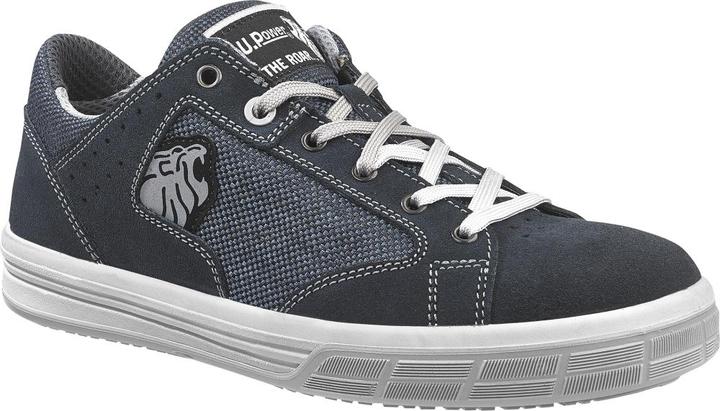 U-Power Veiligheidsschoen Trophy maat 43 blauw S1P SRC EN ISO 20345 suède/textiel materiaal (S1P, 43)