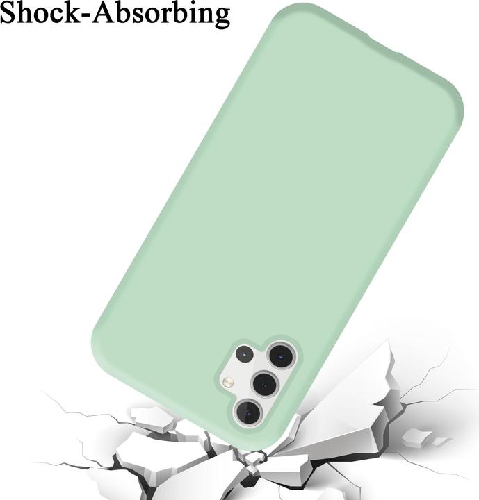 Actual product image Cadorabo TPU Liquid Silicone Case Cover (Samsung Galaxy A32 5G)