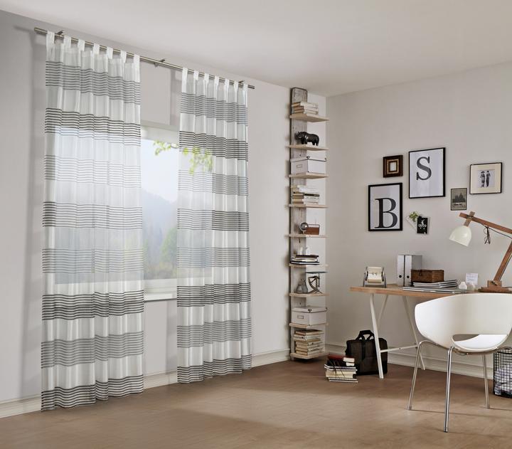 Image du produit Gardinia Echarpe à passants, bande tissée (140 x 245 cm)