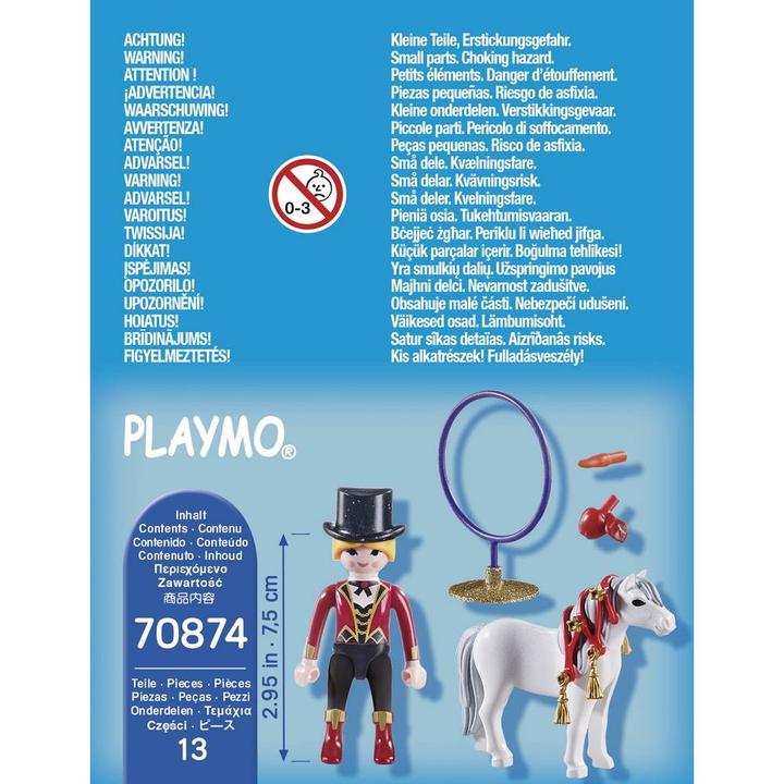 Image du produit Playmobil Dressage de chevaux (70874, Playmobil Special Plus)