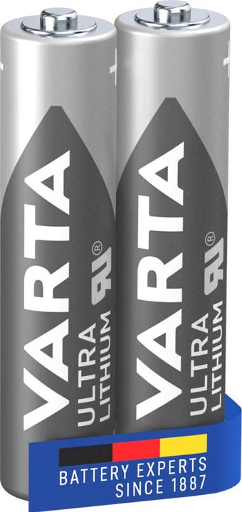 Actual product image Varta ULTRA Lithium (2 pcs., AAA, 1100 mAh)