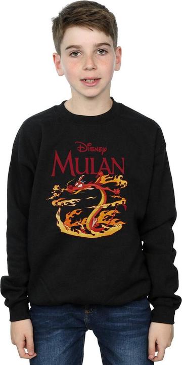 Immagine prodotto Disney Mulan Mushu Dragon Fire Felpa Ragazzi (140, 146)