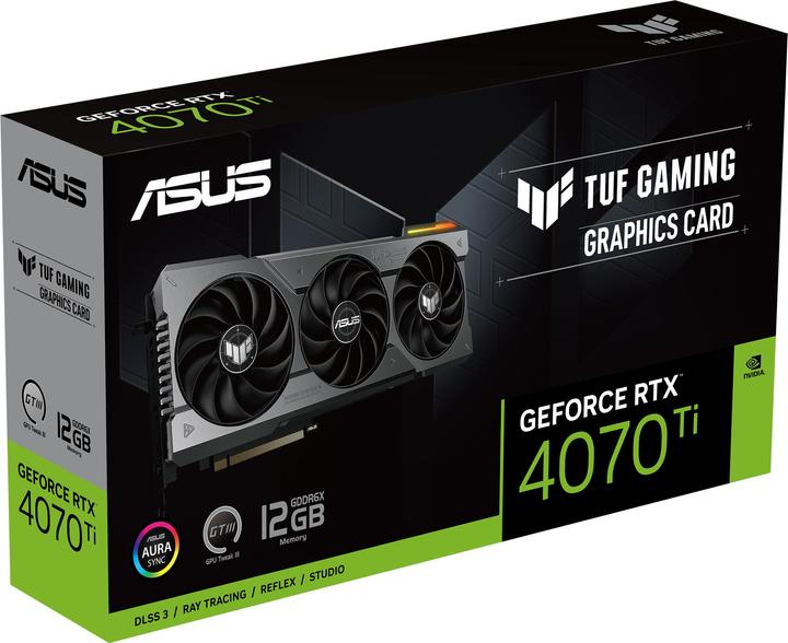 Actual product image ASUS TUF Gaming GeForce RTX 4070 Ti (12 GB)