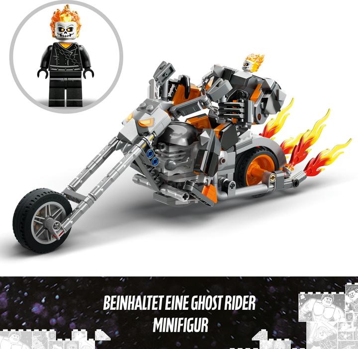 Image du produit LEGO Ghost Rider avec Mech & Bike (76245, LEGO Marvel)