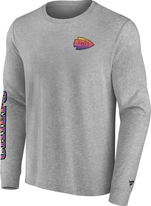 Image du produit Fanatics Kansas City Chiefs Gradient LS Crew T-Shirt L (L)