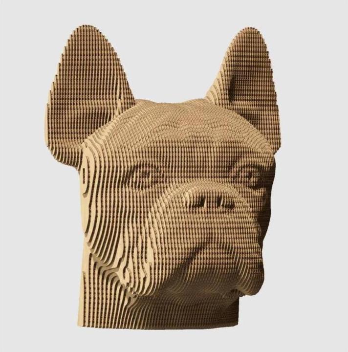 Immagine prodotto Cartonic Bulldog - Modello di cartone 3D