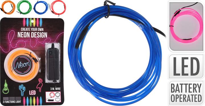 Produktbild LED-Partybeleuchtung Neon (3 m)