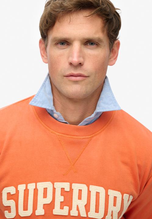 Actual product image Superdry VINTAGE ATHLETIC CREW Heren Trui (XL)