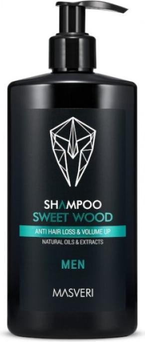 Masveri Sweet Wood, Paraben-Free, Hair Shampoo, Anti-Hair Loss, 250ml (250 ml, Flüssiges Shampoo)