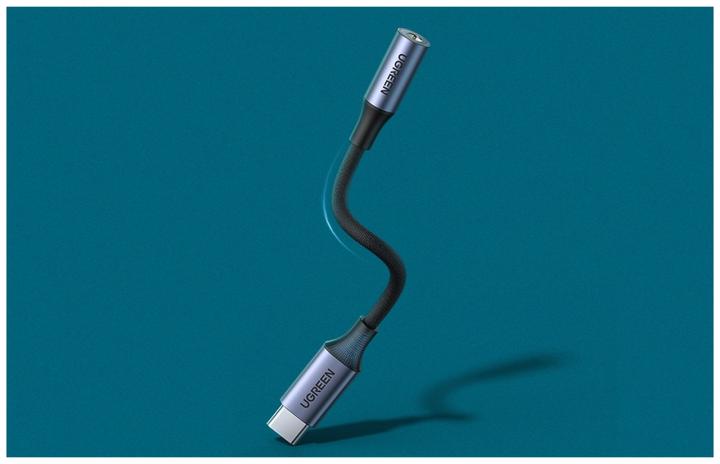 Image du produit Ugreen Adaptateur USB-C vers 3.5mm femelle avec support IPAD Pro et Samsung Note 10 (USB Type C, Jack 3.5mm)