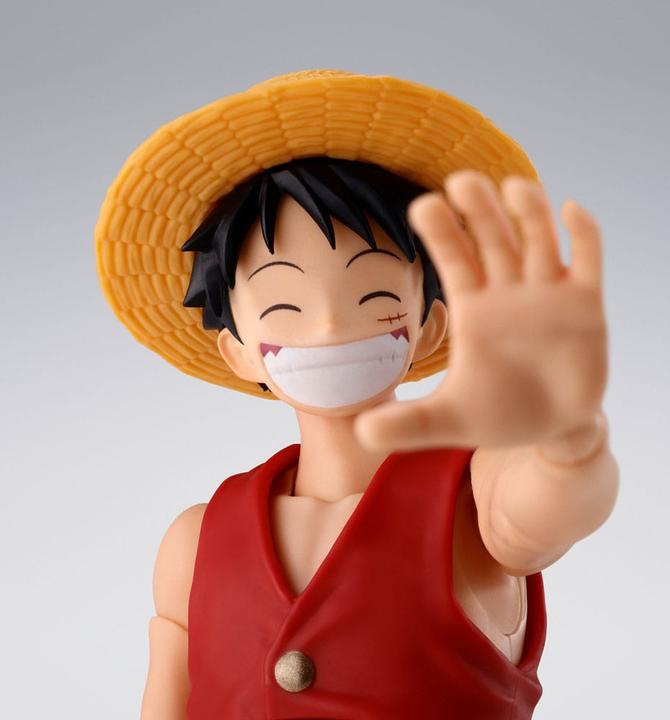 Actual product image Bandai One Piece S.H.Figuarts Actionfiguren 2er-Pack Shanks & Monkey D. Luffy Childhood Ver.