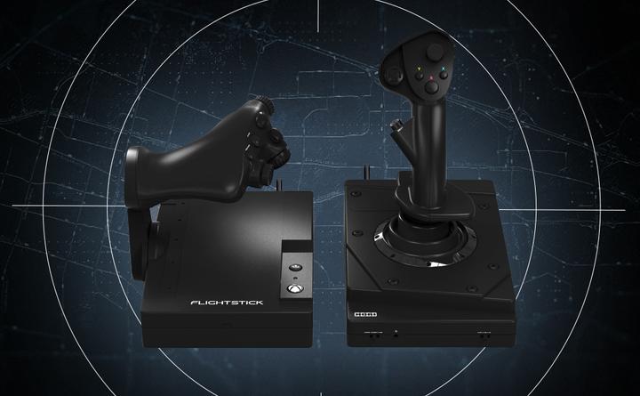 Produktbild HORI HOTAS Flight Stick (PC, Xbox Series X, Xbox Series S, Xbox One S)