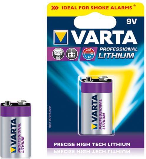 Produktbild Varta ULTRA Lithium (1 Stk., 9V Block, 1200 mAh)