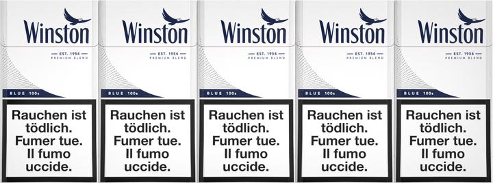 Image du produit Winston Boîte Blue 100S (10 pcs)