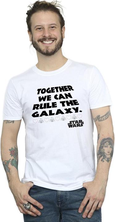 Actual product image Star Wars Mens Together We Can Rule The Galaxy T-Shirt (L)