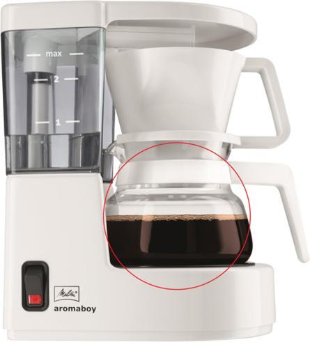Actual product image Melitta Replacement glass jug Aromaboy