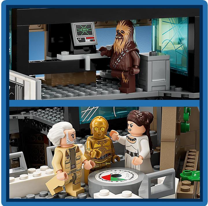 Produktbild LEGO Rebellenbasis auf Yavin 4 (75365, LEGO Star Wars)