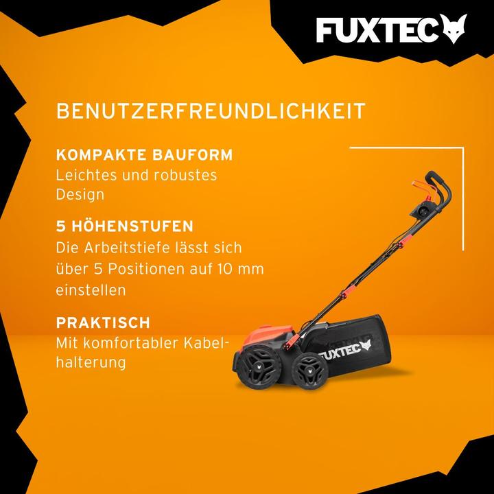 Image du produit Fuxtec Elektro-Vertikutierer FX-EV360