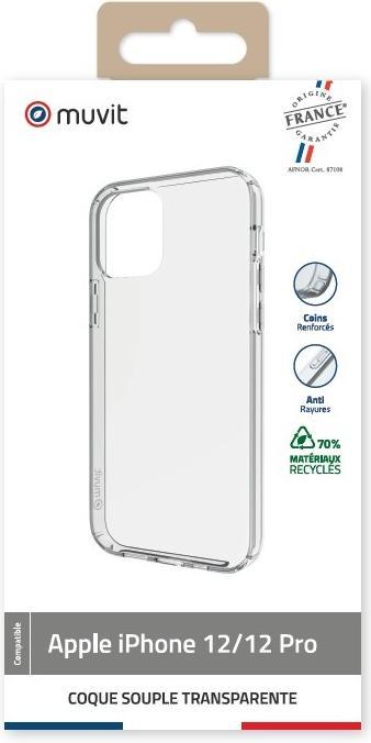 Produktbild Muvit Schutzhülle für iPhone 12/12 Pro Recycled (Apple iPhone 12, Realme 12 Pro+)