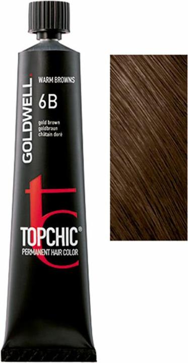 Actual product image Goldwell Topchic (6B golden brown)