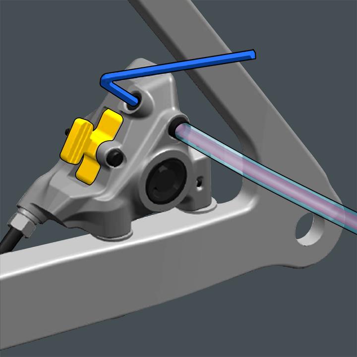 Immagine prodotto Shimano Set di freni a disco DURA-ACE BR- con ST-R9180 Di2 posteriore (Freno posteriore, Set freni)