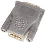 Produktbild E+P HDMI 6. Anschluss 1: HDMI, Anschluss 2: DVI, Beschichtung Verbindungsanschlüsse: Gold. Produktfa (HDMI, DVI)