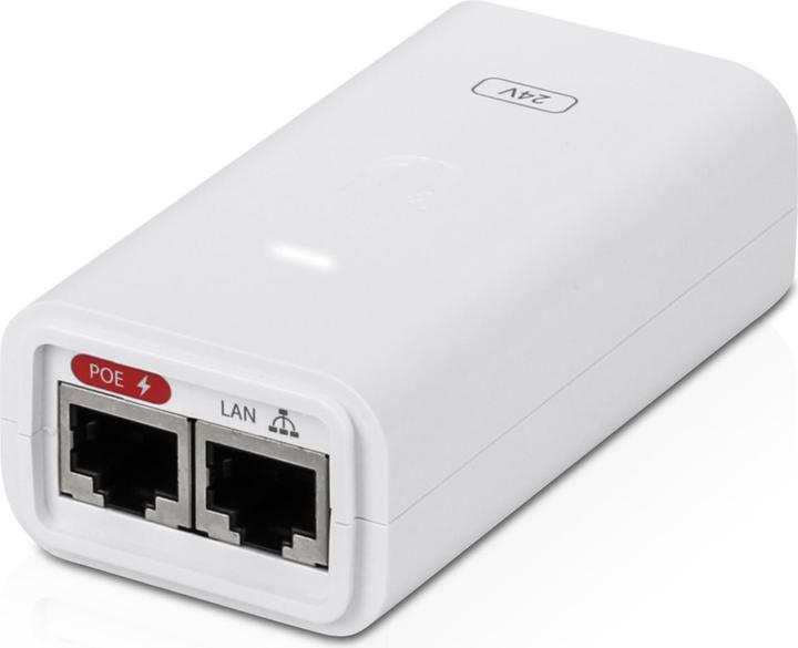 Actual product image Ubiquiti POE-24-30W-G-WH (802.3at (PoE+), 802.3af (PoE), 30 W)