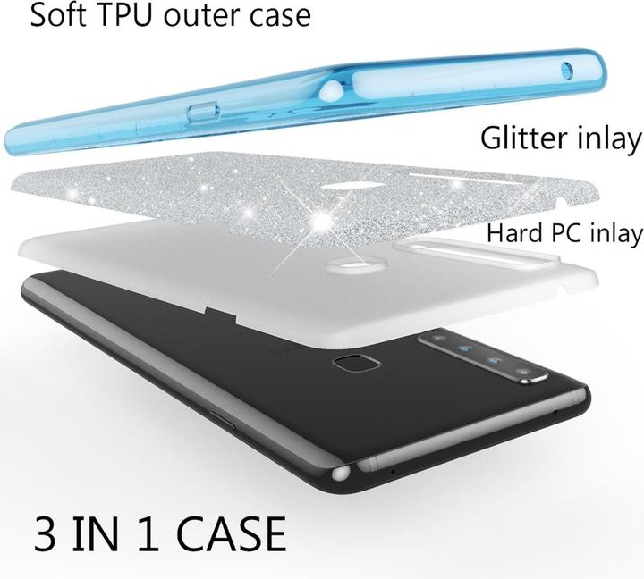 Immagine prodotto Nalia Copertina glitterata (Samsung Galaxy A9 (2018))