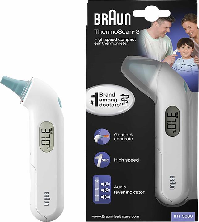 Image du produit Braun ThermoScan 3 IRT3030 (Auriculaire)