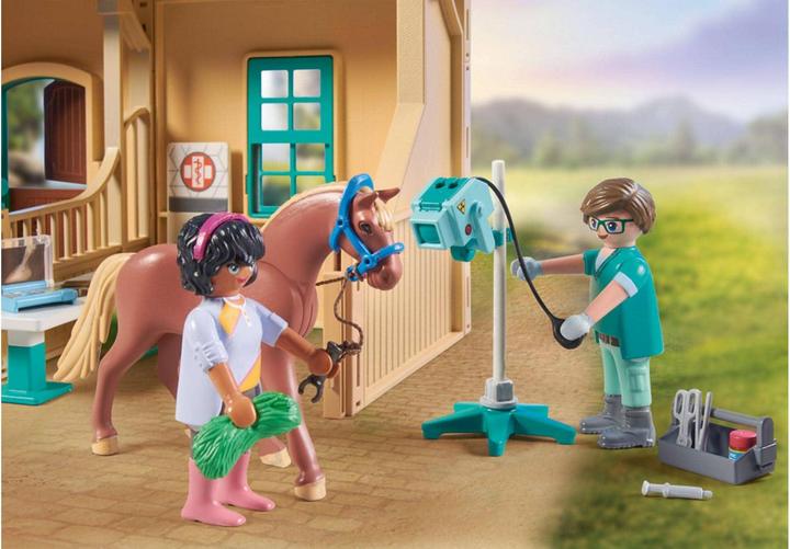 Immagine prodotto Playmobil Terapia equestre e pratica veterinaria (71352, Cavalli Playmobil della cascata)