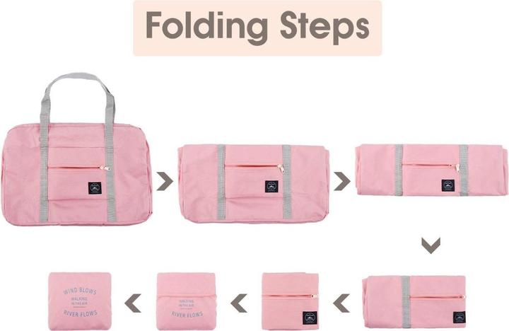 Image du produit JTI Sac pliable - Rose