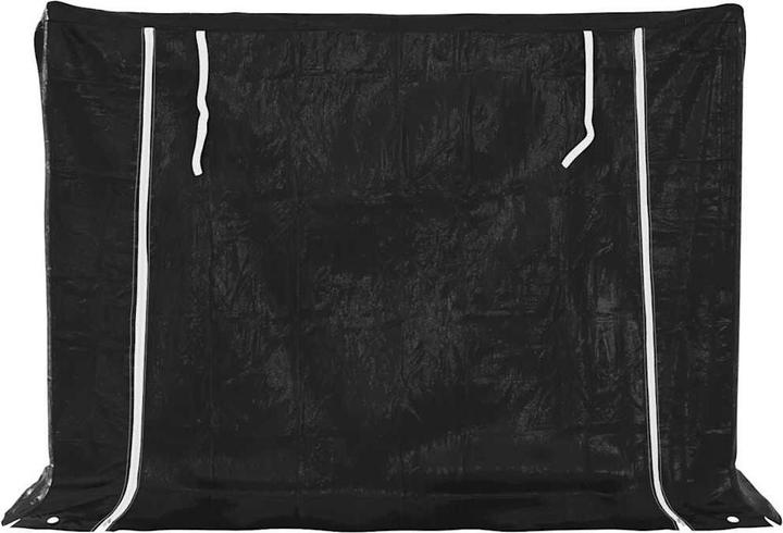 Image du produit VidaXL Étagère à bois de chauffage avec protection contre la pluie 151x60,5x110,5 cm Acier galvanisé