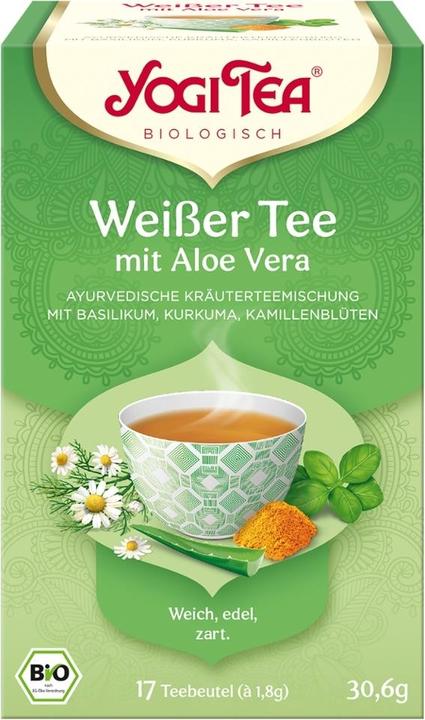 Immagine prodotto Yogi Tea Tè bianco all'aloe (30.60 g)