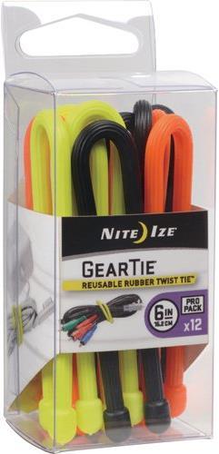 Actual product image Nite Ize GearTie (Plastic cable ties, 60 mm, 12 pcs.)