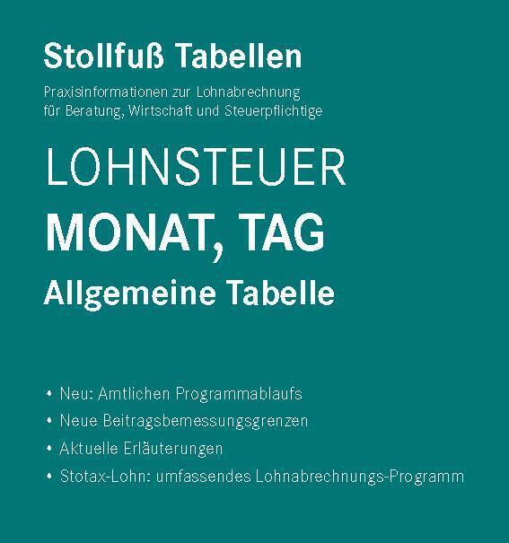 Actual product image Lohnsteuer 2023 Monat, Tag (German, 2023)
