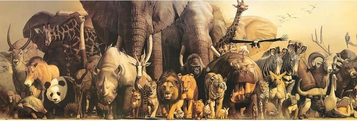 Actual product image Eurographics Noah's Ark animals (1000 pieces)
