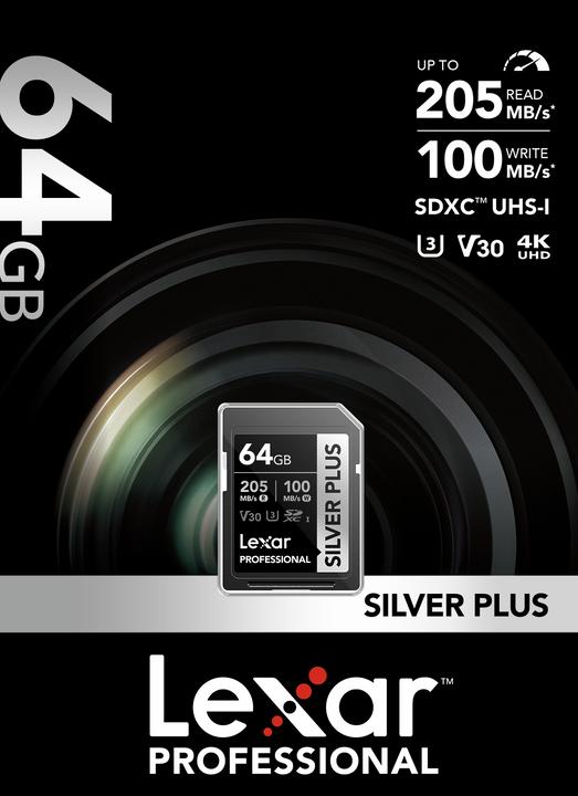 Immagine prodotto Lexar PRO 1066x R160/W70 64 GB U3 V30 UHS-I (64 GB, SDXC, U3, UHS-I)