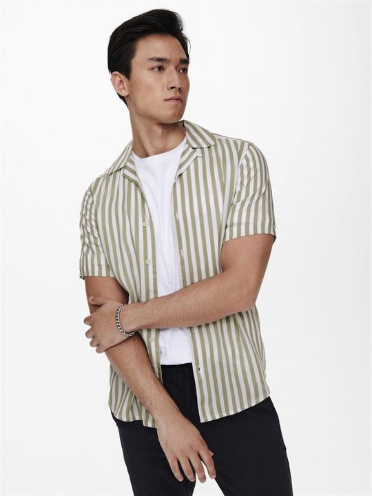 Image du produit Only & Sons Chemise rayée à manches courtes (XL)