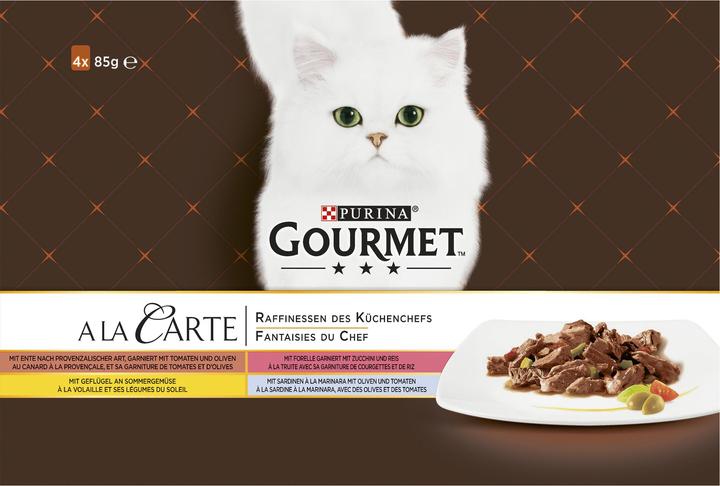 Produktbild Gourmet A la Carte Chefs Fantasies (Adult, 4 Stk., 85 g)