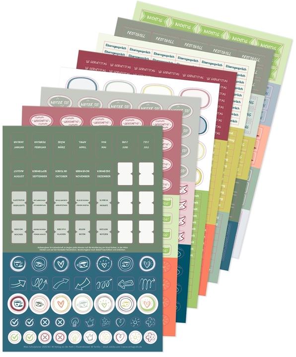 Produktbild Mein Lehrerplaner A5+  – Lehrerkalender für das Schuljahr 2025/2026 (16.5 x 22 cm, Deutsch)