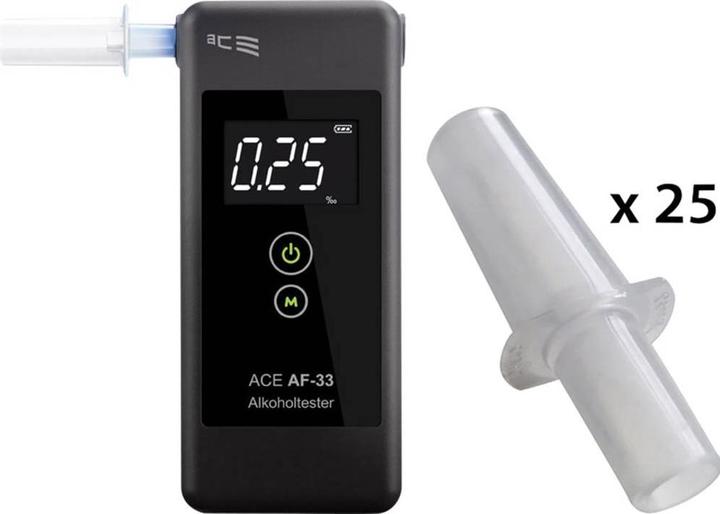 Ace Atemalkoholtester AF-33 +25 Mundstücke