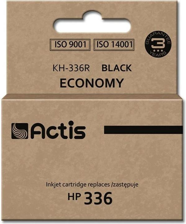 Actual product image Factis KH-336R black ink cartridge for HP printer 336 C9362A replacement - Compatible (FC)