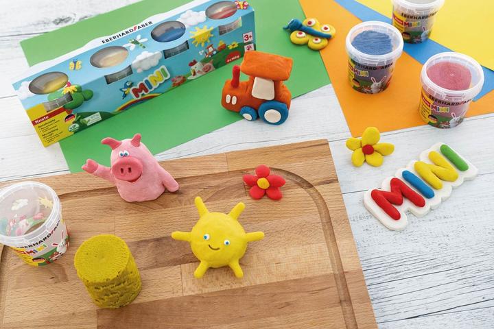 Actual product image EberhardFaber Eberhard Faber Vertrieb GmbH Play Dough Set of 4 Basic