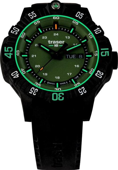 Actual product image Traser P99 Q Tactical (Diving watch, 46 mm)