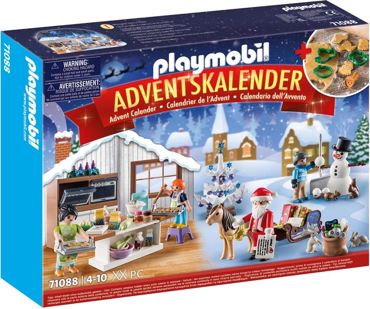 Playmobil Adventskalender Weihnachtsbacken