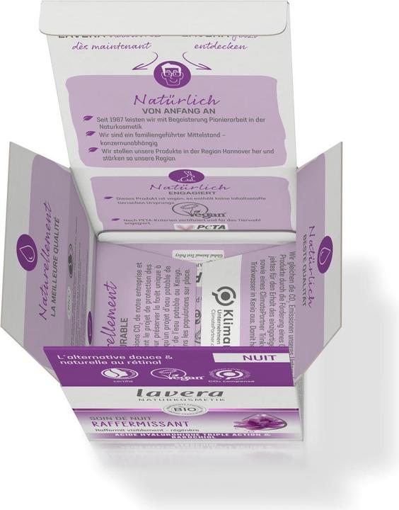 Image du produit Lavera Soin de nuit raffermissant (50 ml, Crème de nuit)