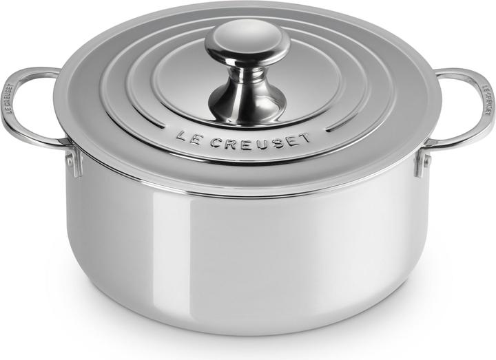 Produktbild Le Creuset 3-ply Plus (24 cm, Bräter + Schmortopf, Edelstahl)