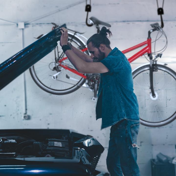 Produktbild Relaxdays Fahrradlift