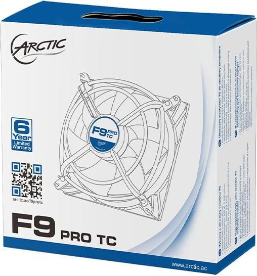 Actual product image Arctic F9 Pro TC fan (92 mm, 1 x)